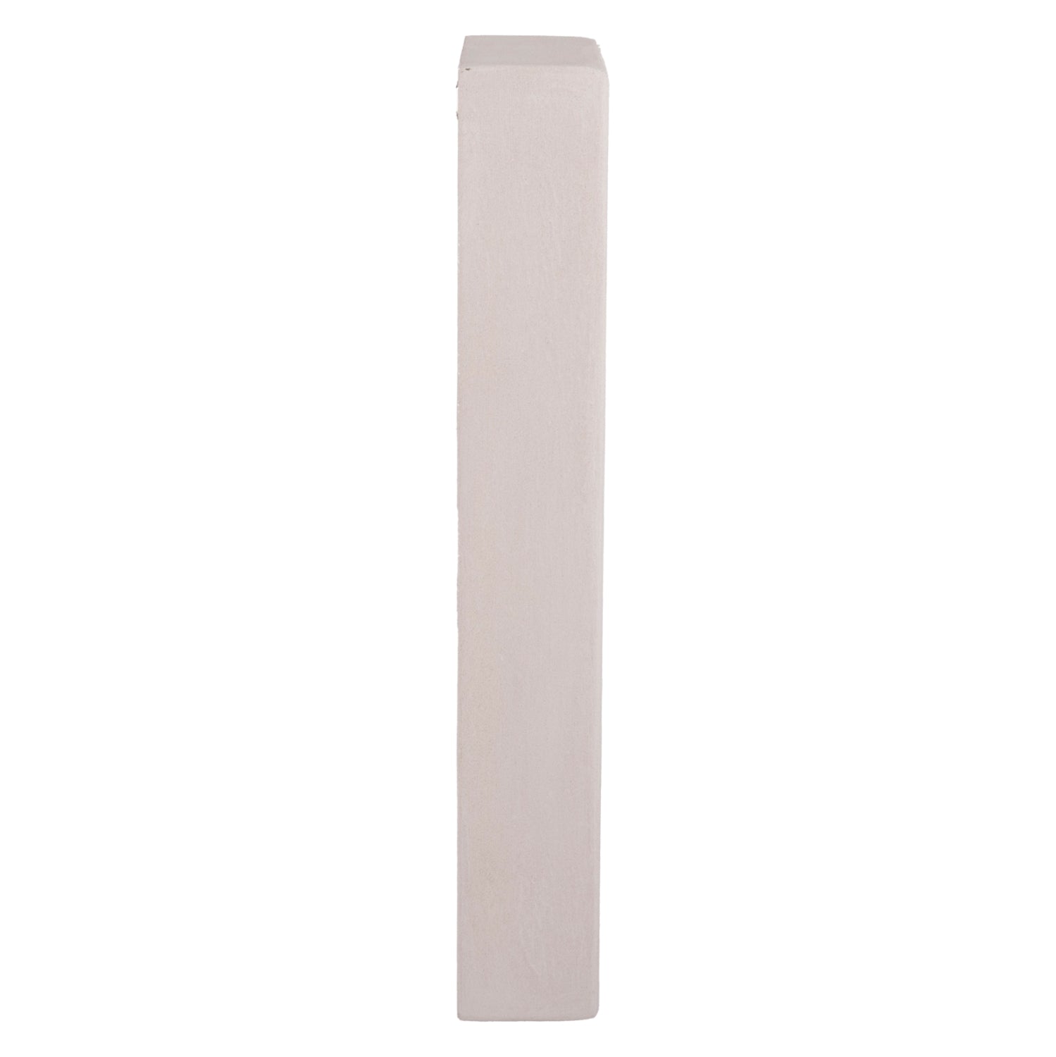 WALL RACK SERIES SANTORINI HM18069 MDF IN OFF-WHITE COLOR 47,5x18x120Hcm.