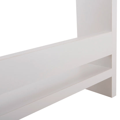 WALL SHELVES SANI HM18223.01 MELAMINE IN WHITE 60x10x90Hcm. (3 SHELVES)