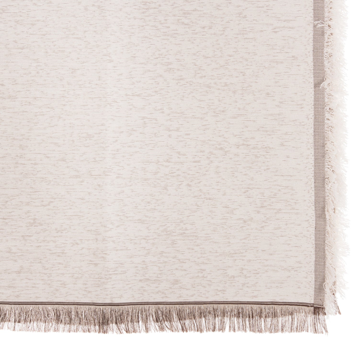 SOFA COVER-THROW WITH FRINGES DREAMTOPIA HM12161.01 IN ECRU COLOR 245X170cm.