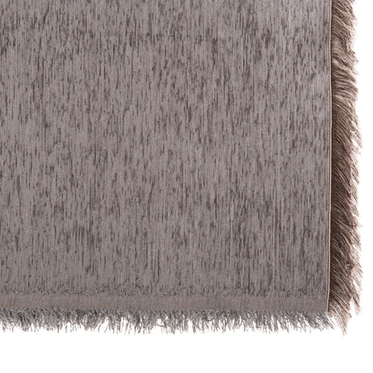 SOFA COVER-THROW WITH FRINGES DREAMTOPIA HM12161.07 IN GREY COLOR 245X170cm.
