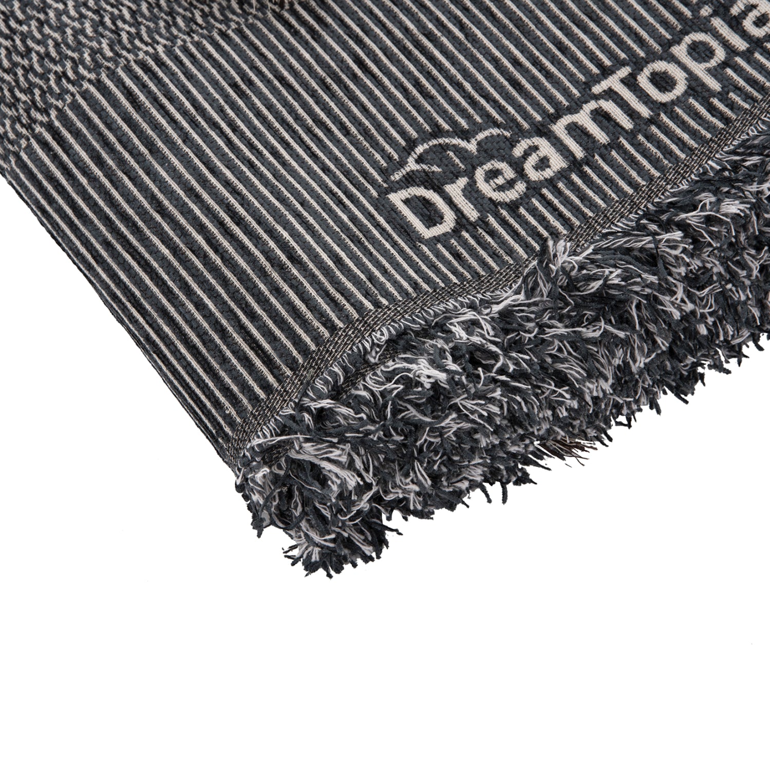 SOFA COVER-THROW WITH FRINGES DREAMTOPIA HM12162.09 IN BLUE COLOR 245X170cm.