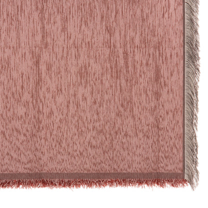 SOFA COVER-THROW WITH FRINGES DREAMTOPIA HM12165.11 IN DUSTY PINK COLOR 295X170cm.