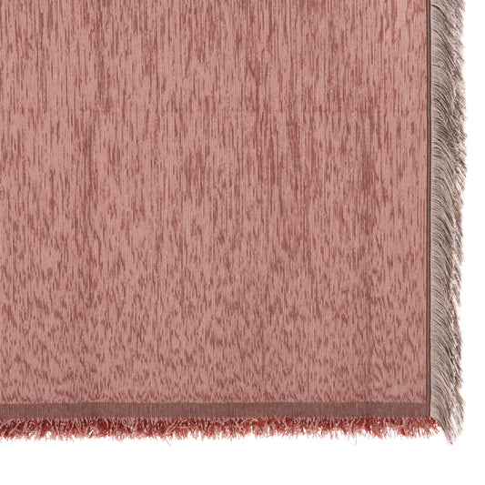 SOFA COVER-THROW WITH FRINGES DREAMTOPIA HM12165.11 IN DUSTY PINK COLOR 295X170cm.