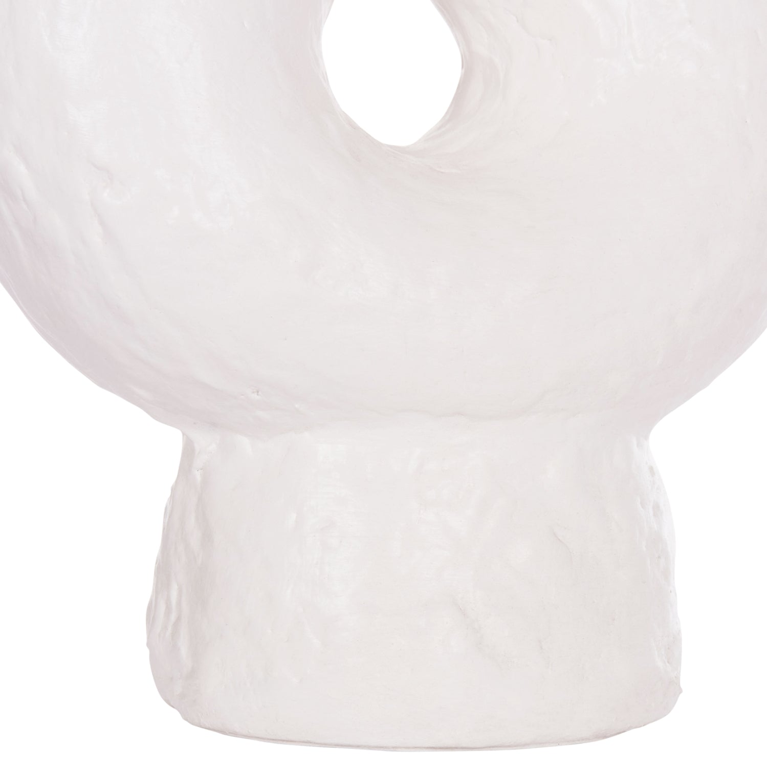 SET 2PCS DECORATIVE TABLE VASES NAMENTIS HM21143.02 TERRACOTA IN WHITE & MAROON RED