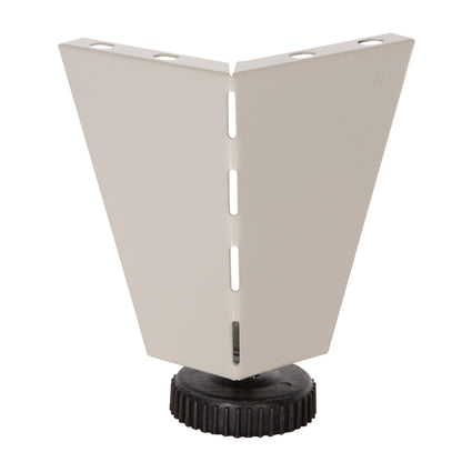 SET OF 4 REPLACEMENT LEGS WITH HEIGHT ADJUSTERS HM5118 FOR METAL WARDROBES