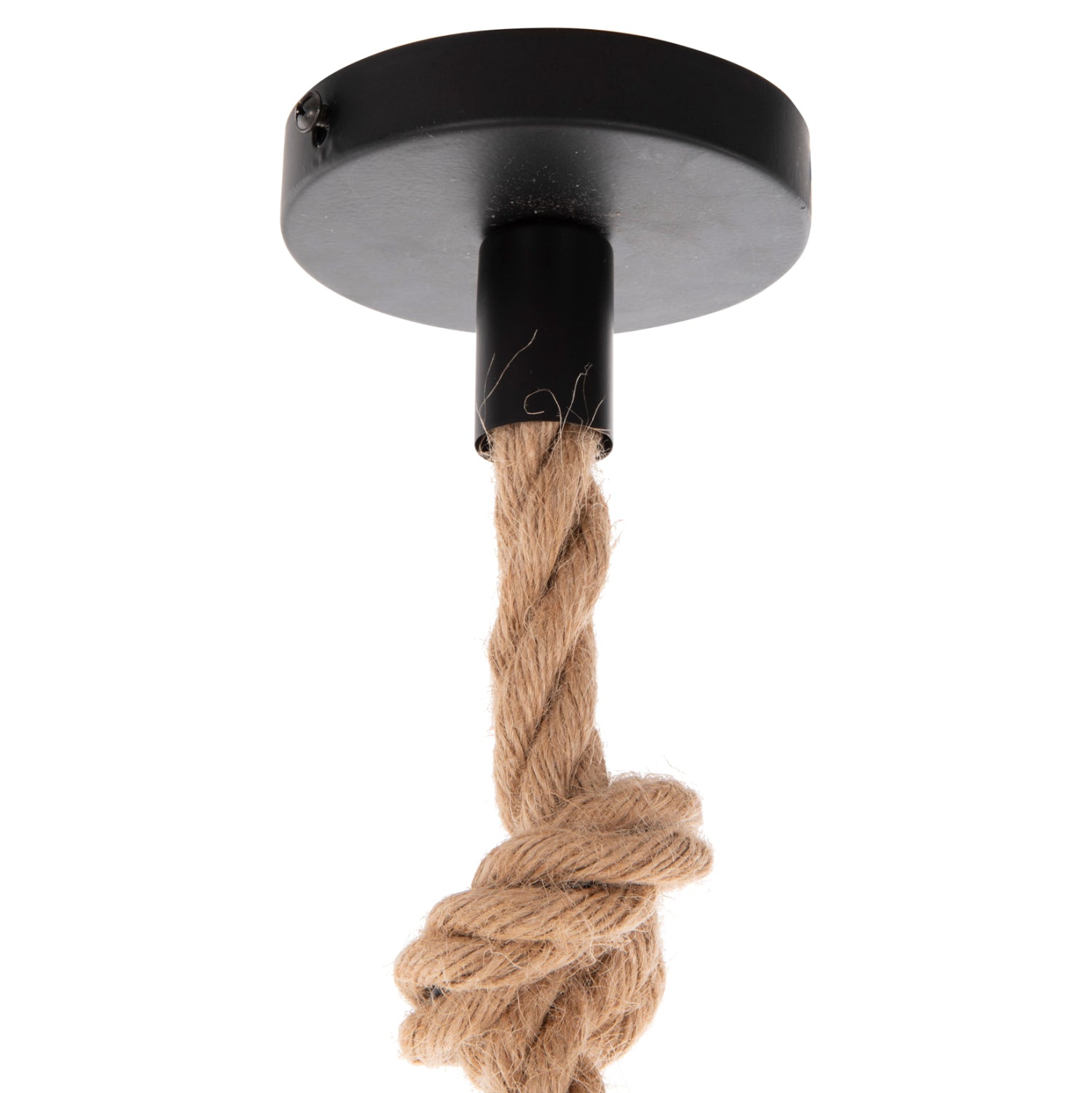 CEILING PENDANT LUMINAIRE SET HM11925.02 ROPE AND NATURAL RATTAN Φ58.5Χ131H cm.