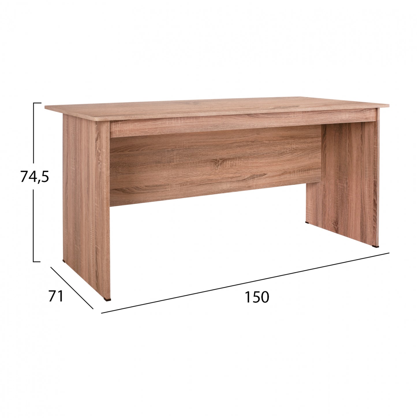 Office set 2pieces Office & Cabinet Sonama color HM10337.02
