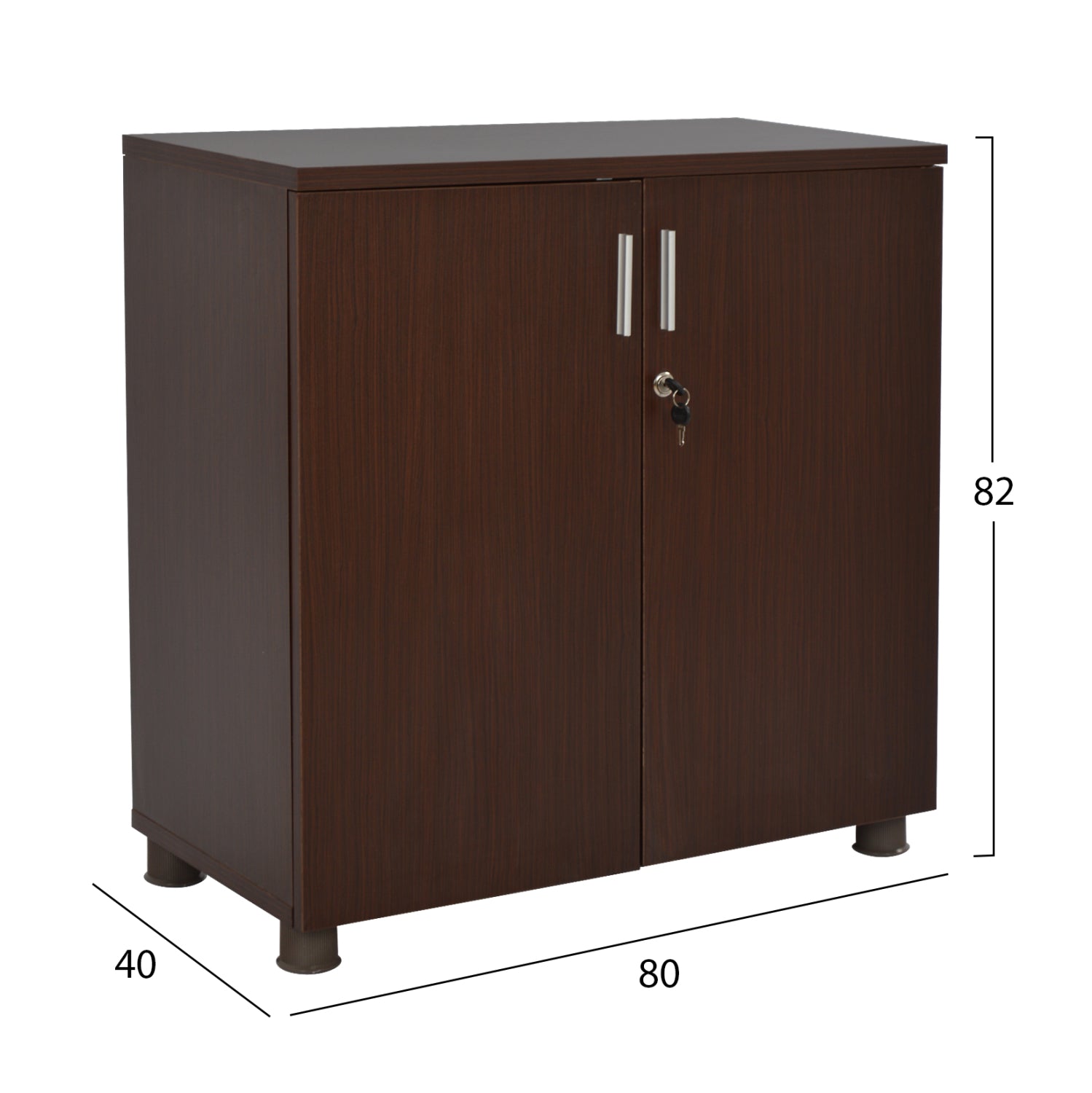 Office set 3 pieces in wenge color HM10204.02L