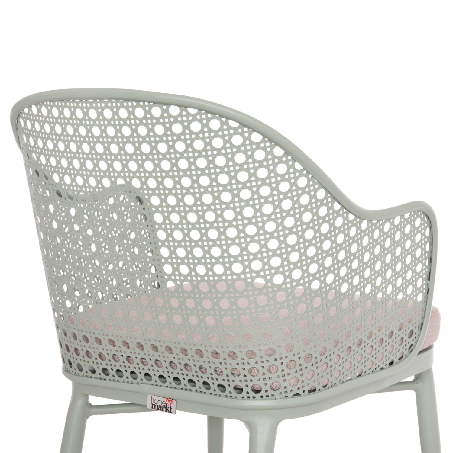 OUTDOOR LOUNGE SET 3PCS OREGO HM21107.06 ALUMINUM & METAL IN PISTACHIO GREEN COLOR