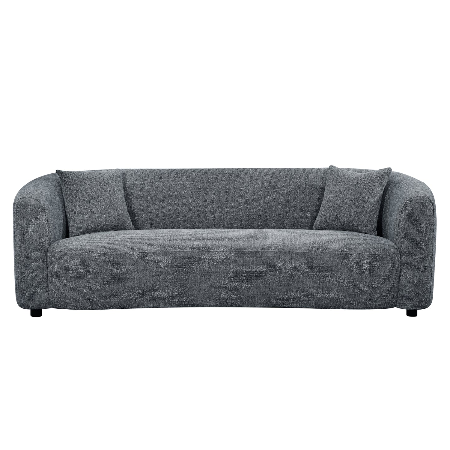 SOFA SET 2PCS NORD HM10811.01 GREY FABRIC