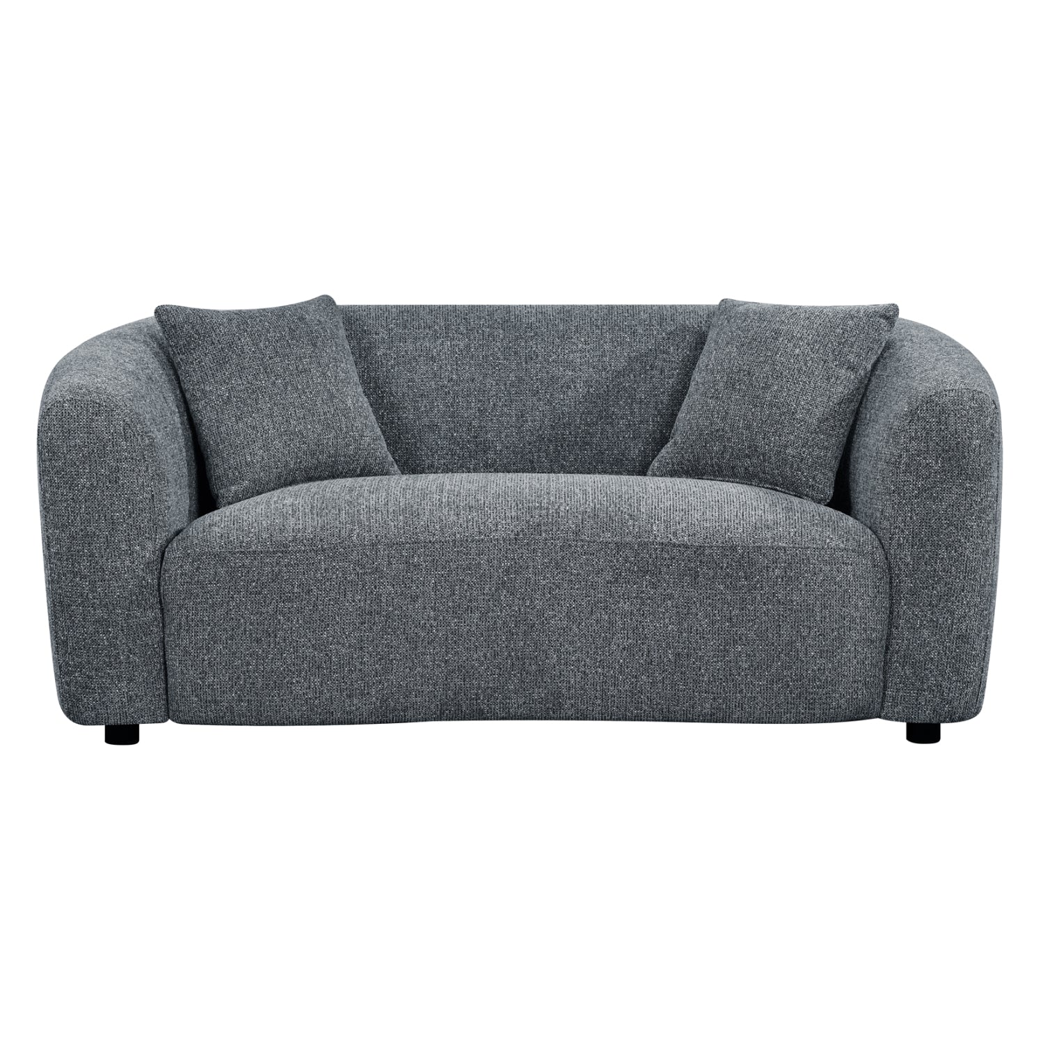 SOFA SET 2PCS NORD HM10811.01 GREY FABRIC