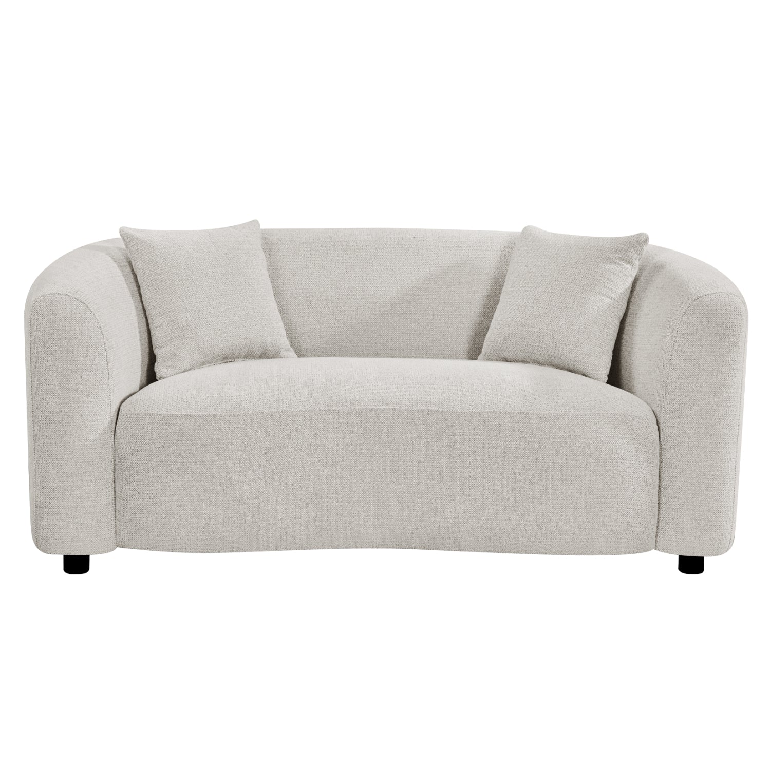 SOFA SET 2PCS NORD HM10811.02 LIGHT BEIGE FABRIC