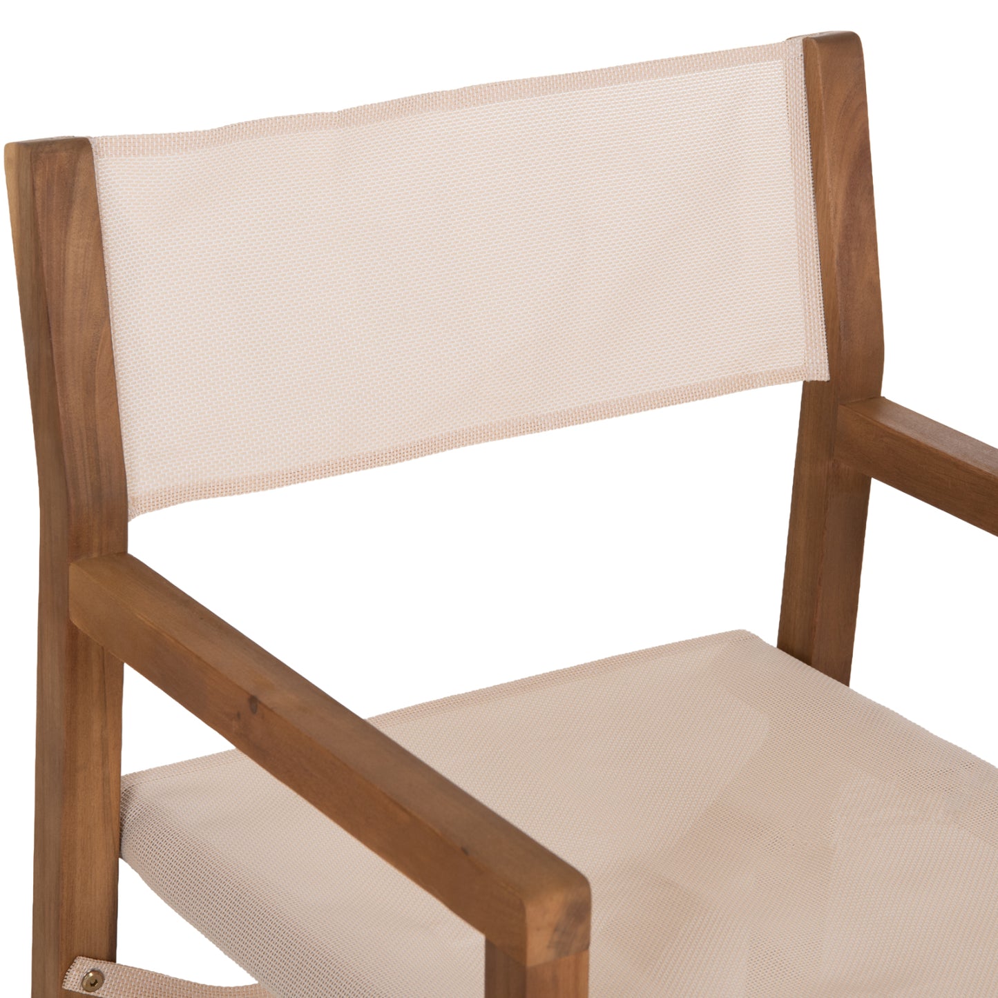 OUTDOOR DINING SET 5PCS SOUL HM10987.04 ACACIA WOOD--BEIGE TEXTILENE