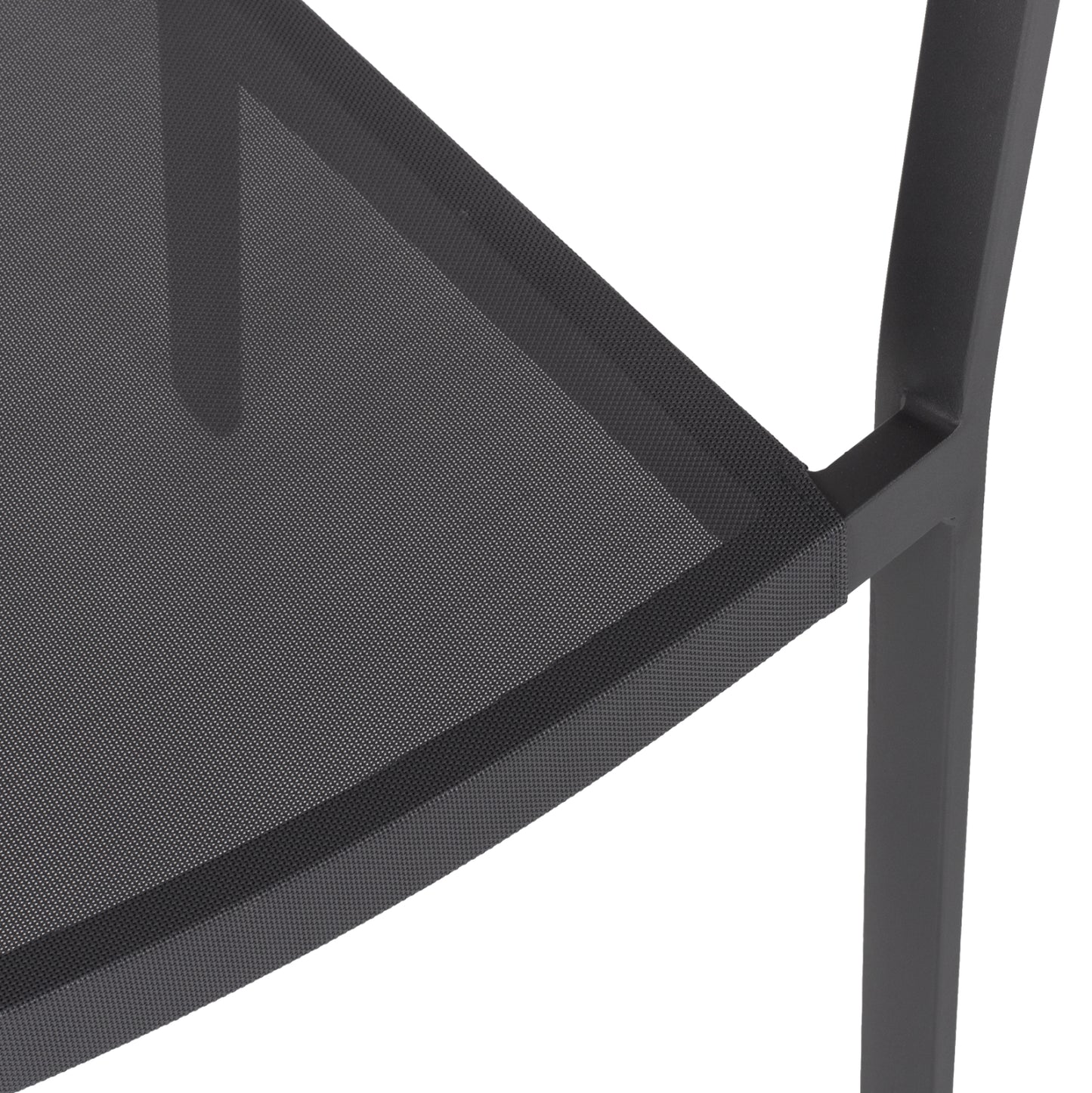 OUTDOOR DINING SET 5PCS TABER HM10832.01 ALUMINUM CHAIRS & TABLE--POLYWOOD--GREY