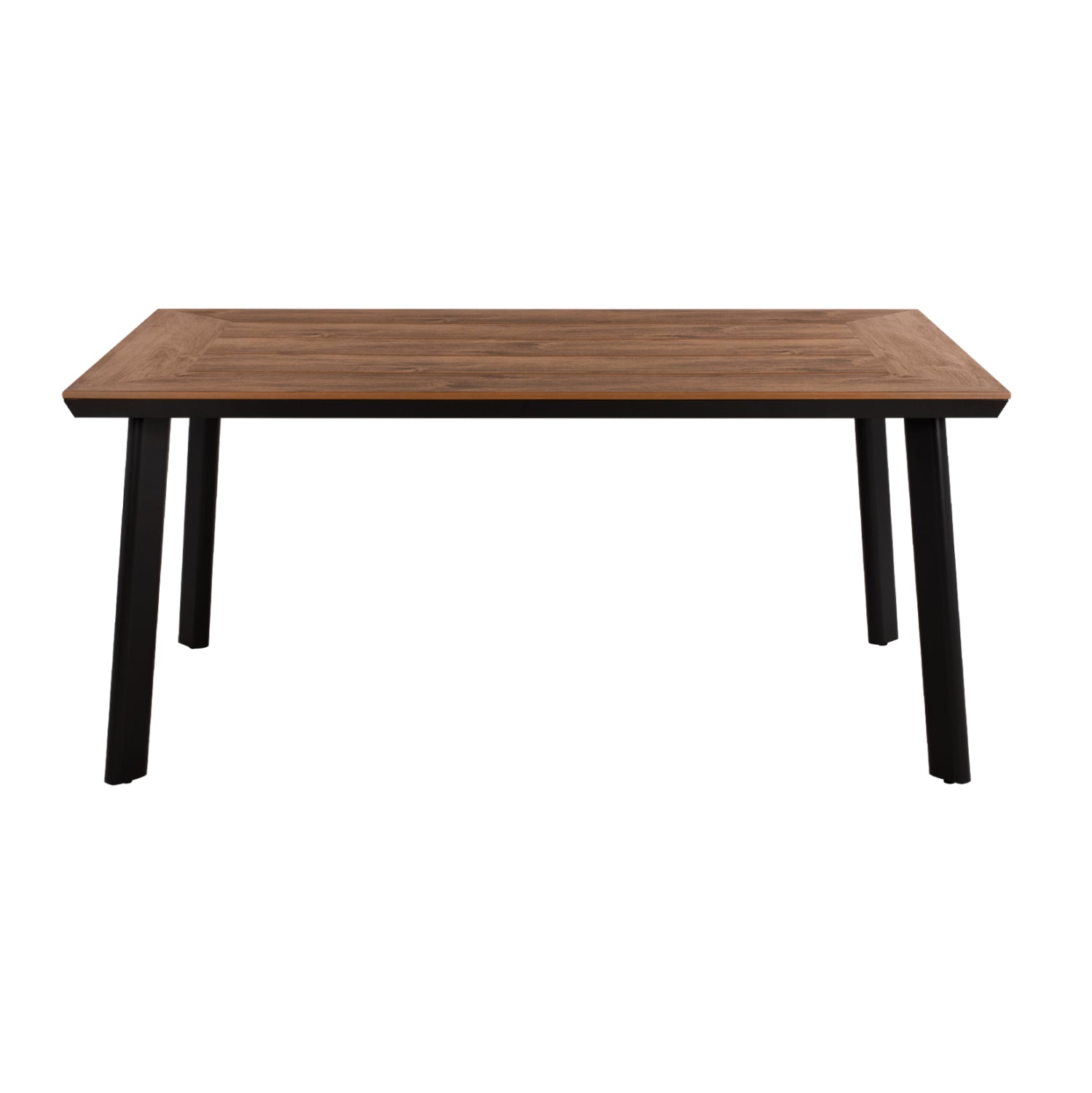 OUTDOOR DINING SET 5PCS KERLY HM10833.10 DARK GREY ALUMINUM--POLYWOOD--P.E.RATTAN BEIGE