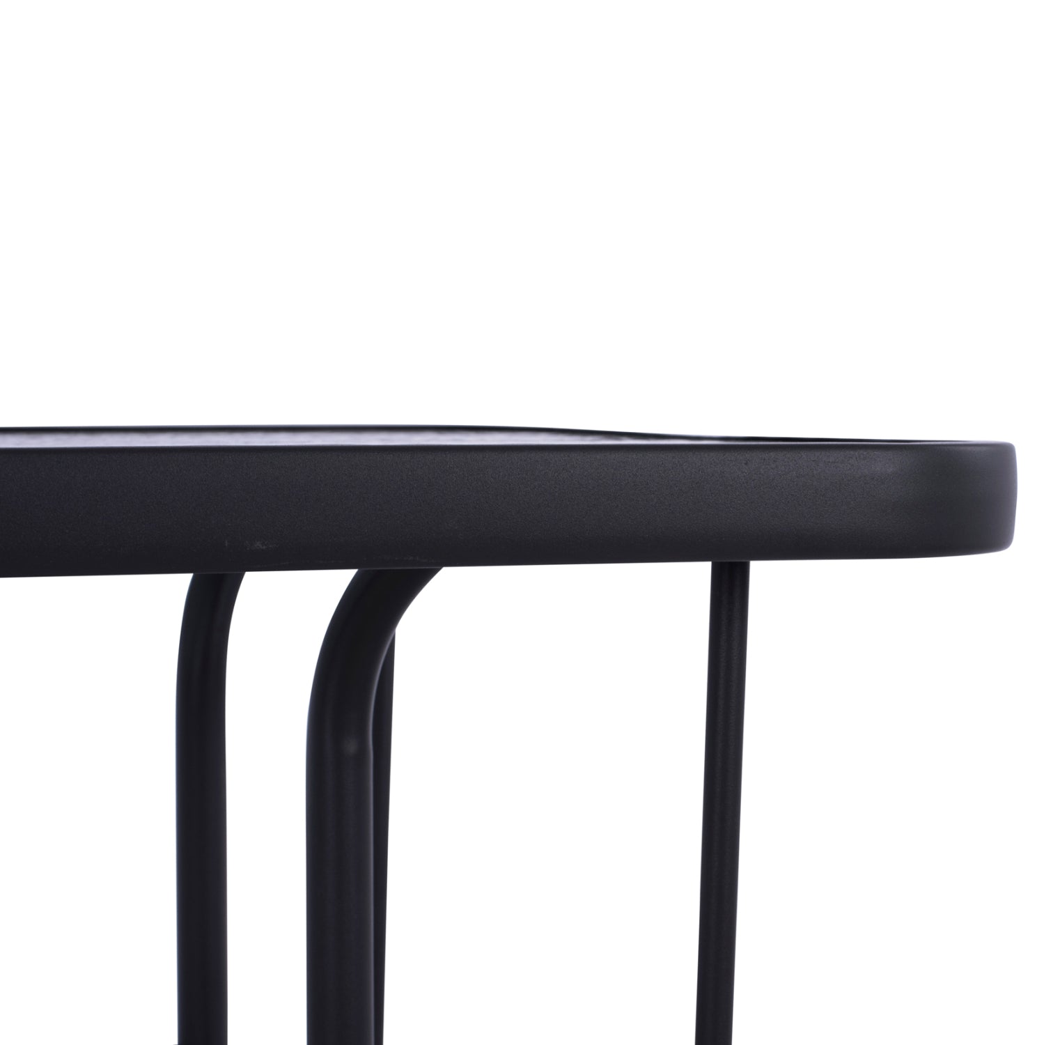 OUTDOOR DINING SET ADAM HM10897.01 TABLE 110x60cm & 4 ARMCHAIRS--GREY