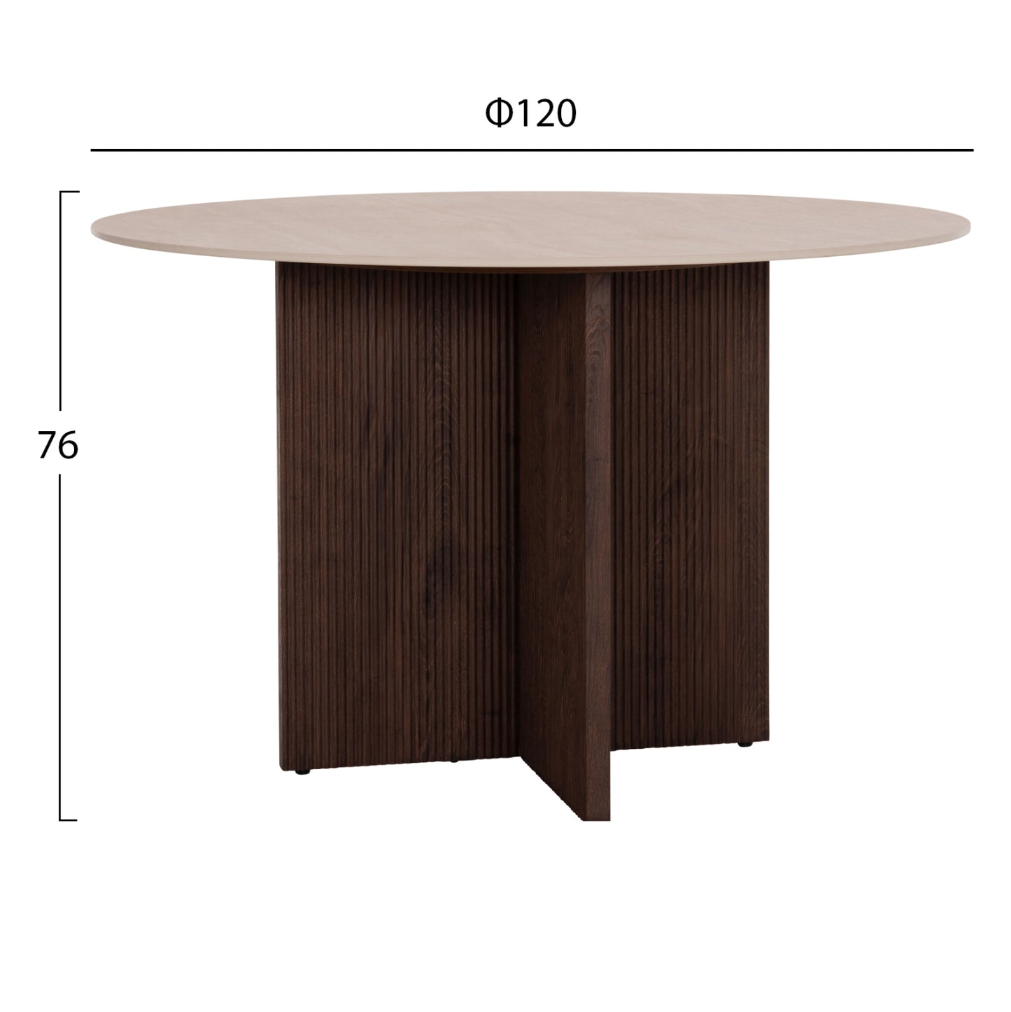 DINING SET 5PCS SKY HM10945.03 CERAMIC TOP--FABRIC IN TAUPE & BLACK METAL LEGS