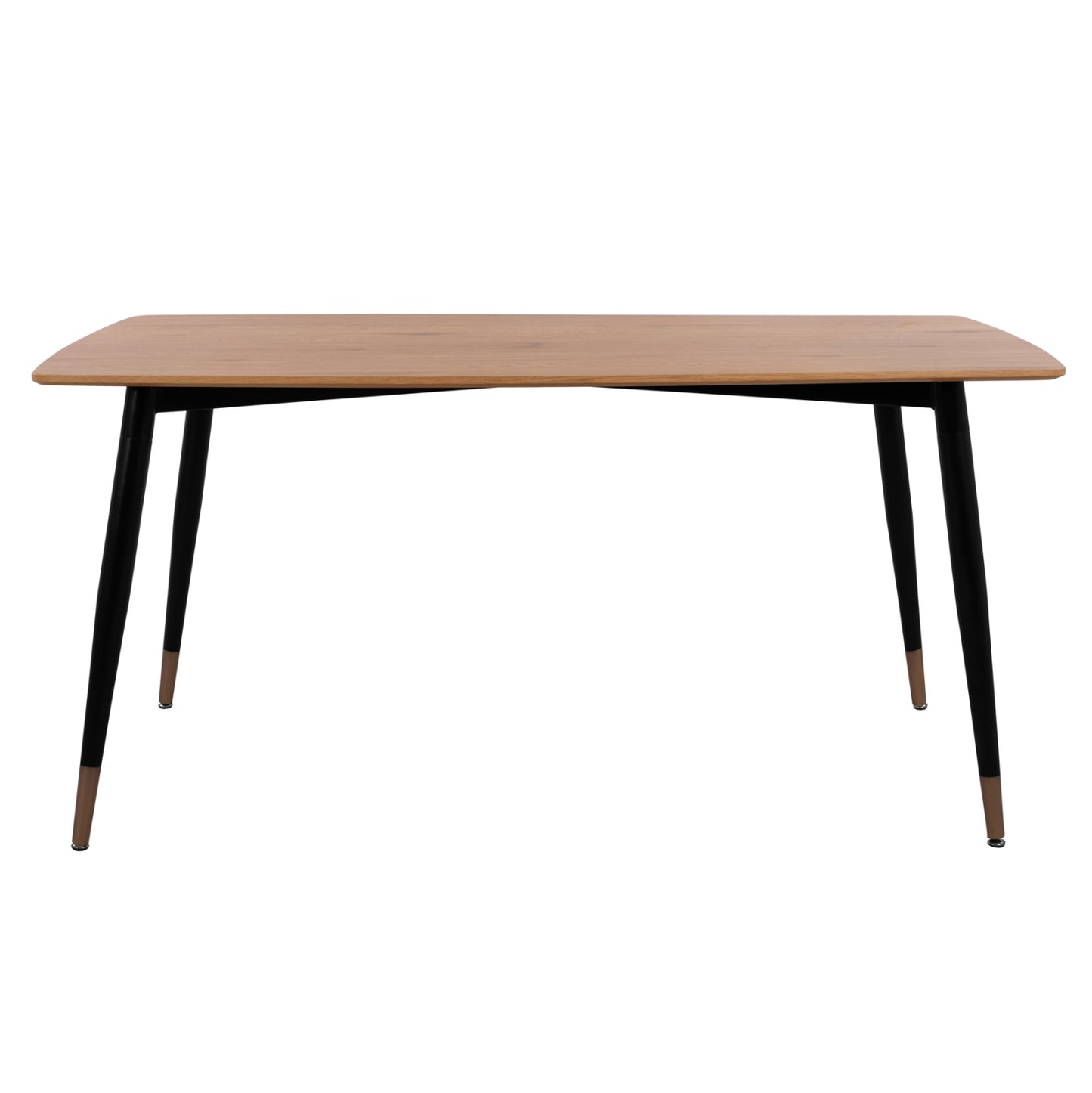DINING SET 5PCS JOLIE HM12123.01 MDF TOP IN NATURAL WOOD COLOR--CYPRESS GREEN VELVET