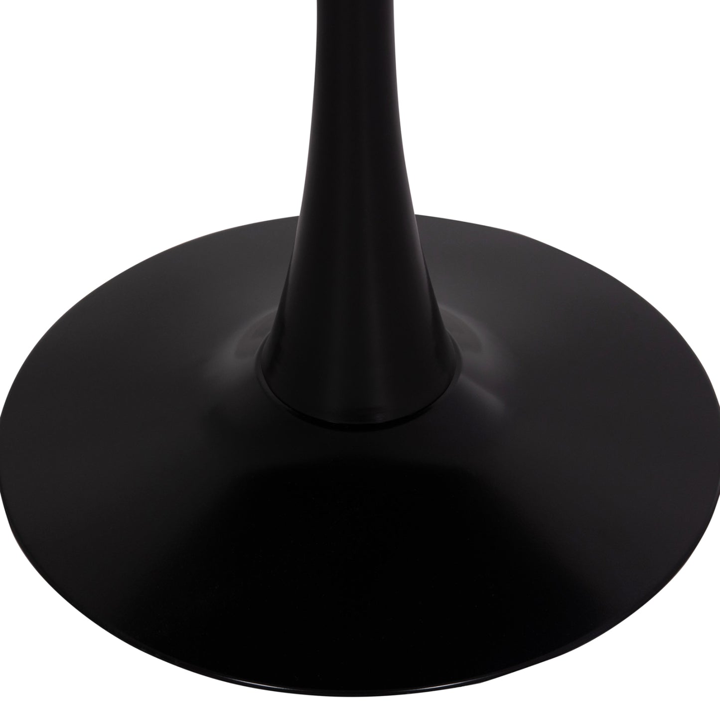 DINING SET 5PCS BROLIN HM21191 MDF TOP-METAL LEGS-VELVET--BLACK