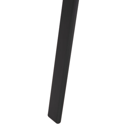 DINING SET 5PCS HM5201.01- METALLIC IN GREY WITH 4 CHAIRS & table 150x90cm
