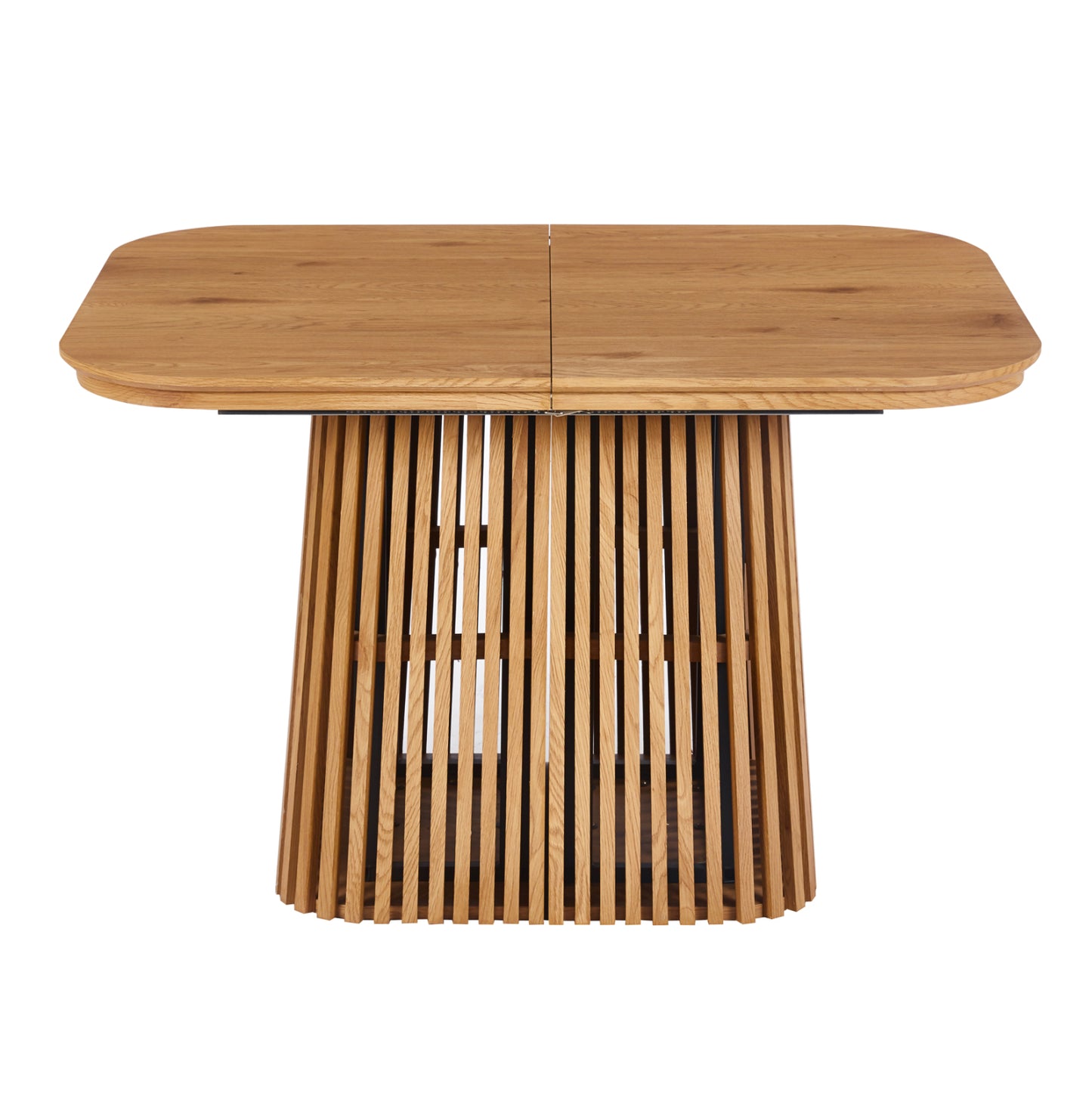DINING SET 7PCS EXTENDABLE CORNEL HM12107.02 MDF--FABRIC IN BEIGE