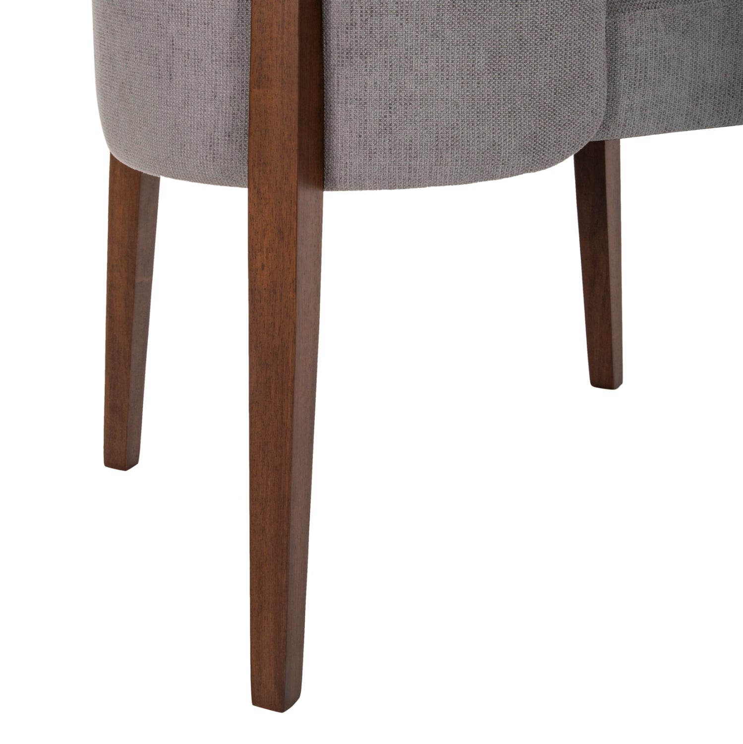 DINING SET 7PCS RIMER HM21339 TABLE MADE OF MDF--CHAIRS MADE OF RUBBERWOOD & FABRIC
