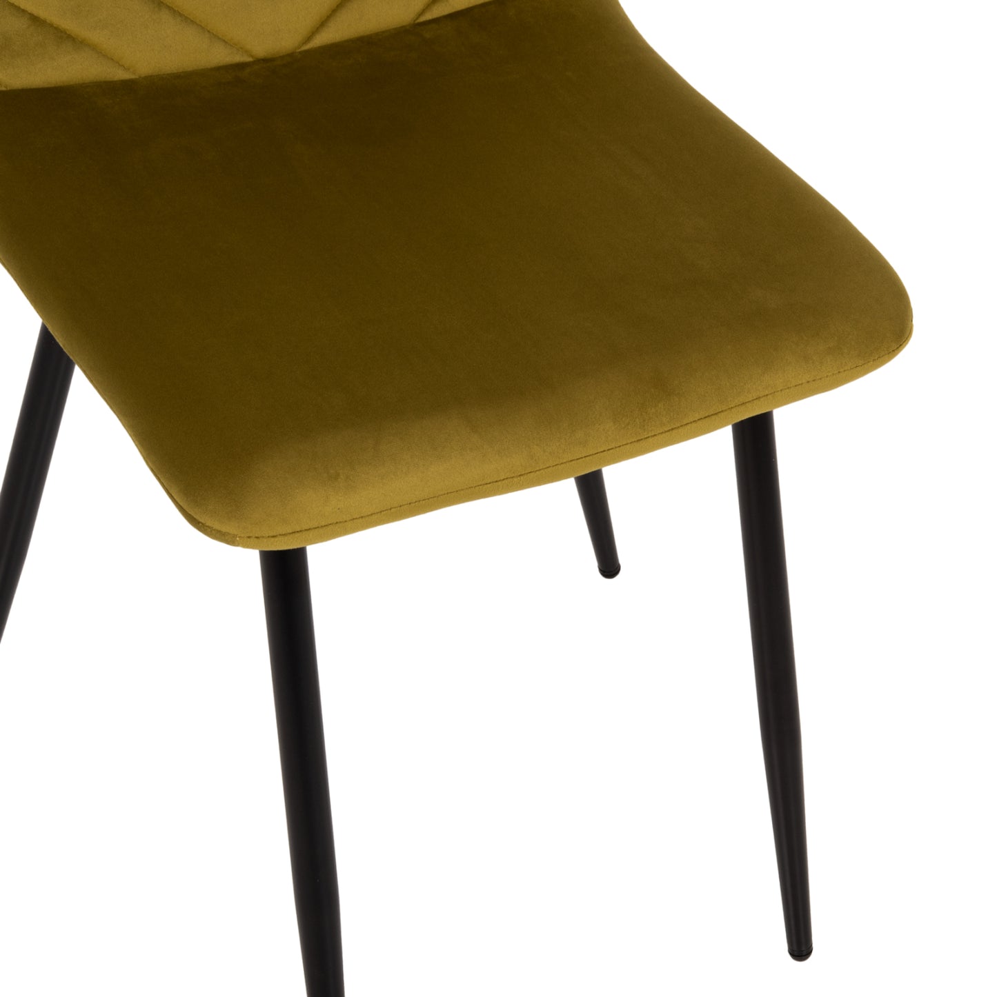DINING SET 5PCS BROLIN HM10866 ROUND TABLE & 4 DINING CHAIRS IN OLIVE GREEN