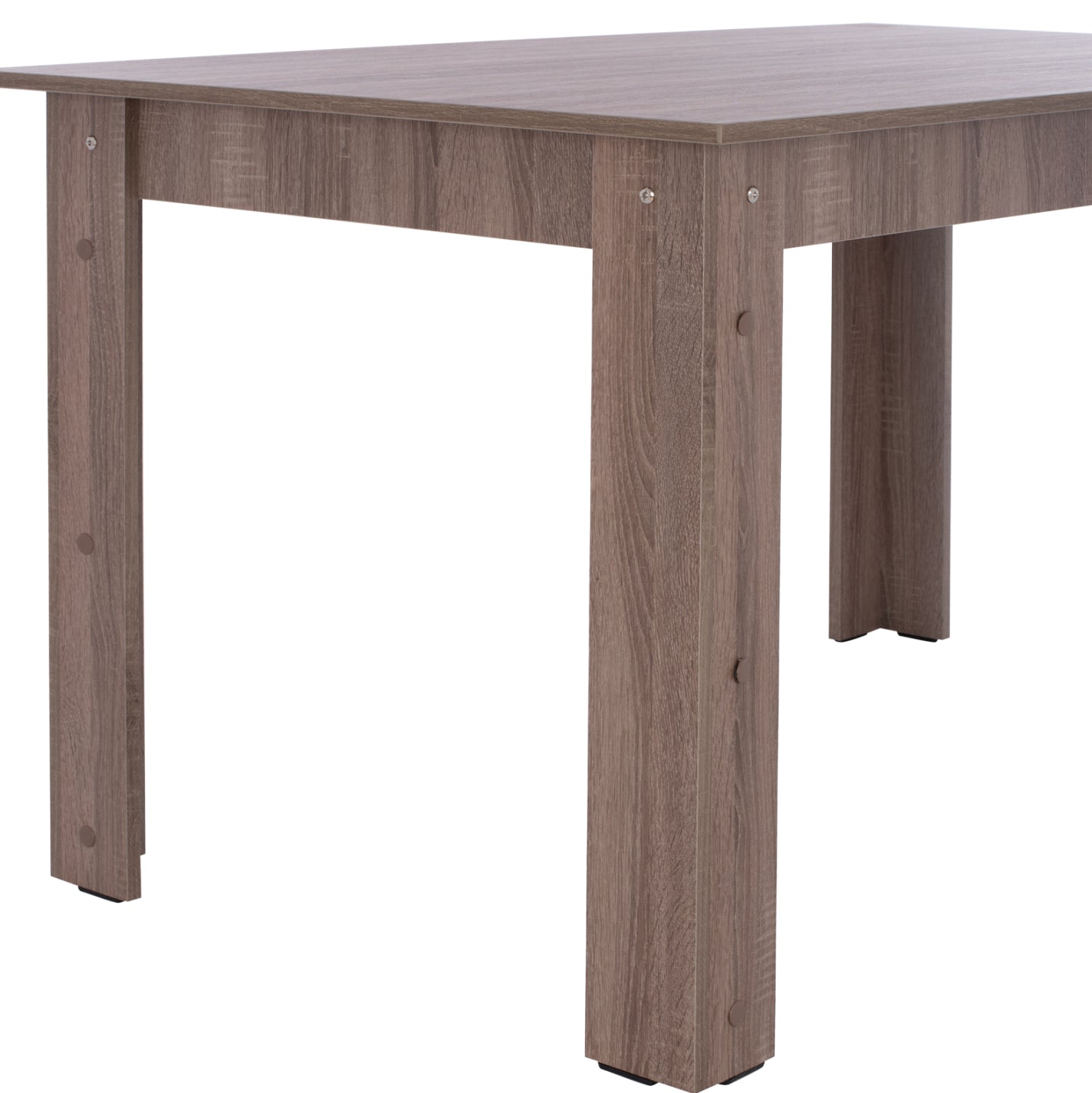 DINING SET 5PCS KELVIN HM10886.05 MELAMINE IN SONAMA OAK--BLACK VELVET