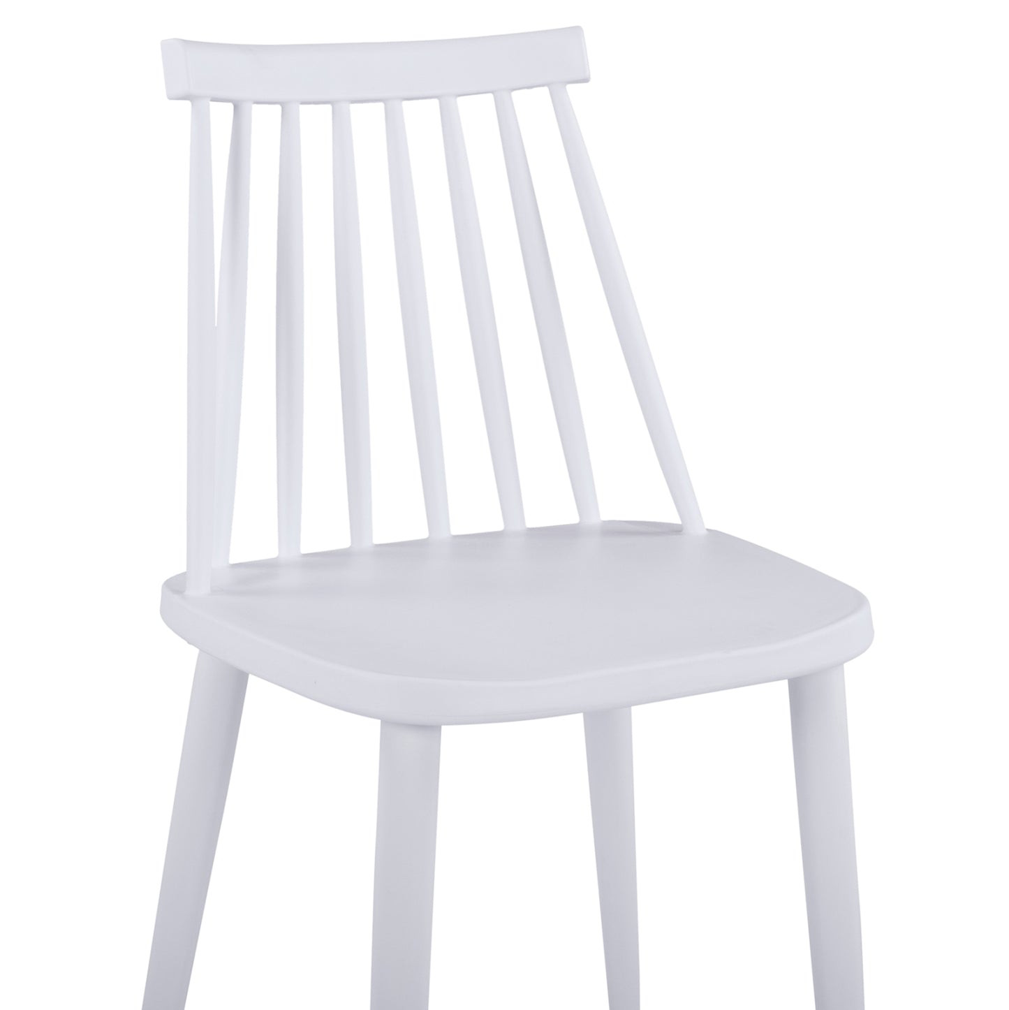 DINING SET 5PCS PALOMA HM11389 WHITE-SONAMA MDF TOP