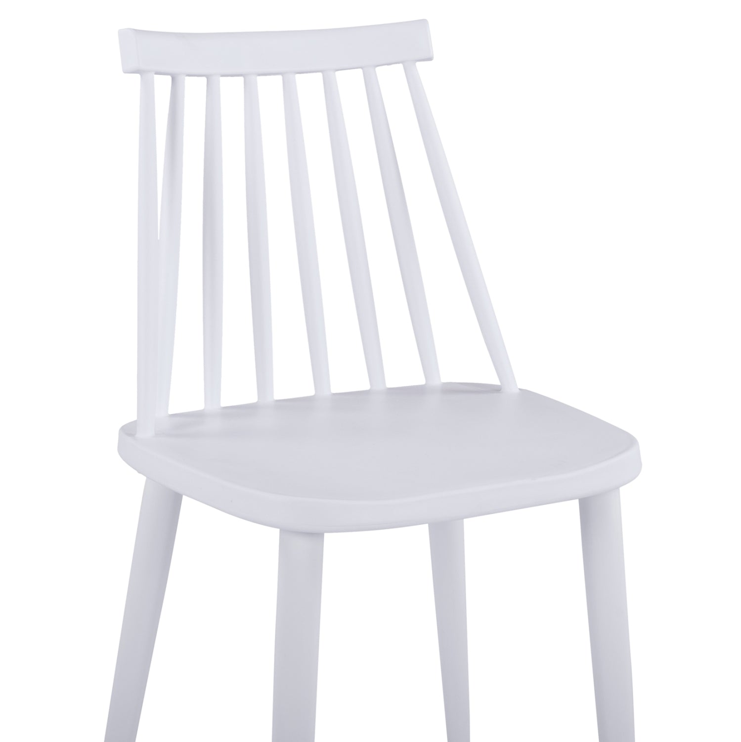 DINING SET 5PCS PALOMA HM11389 WHITE-SONAMA MDF TOP