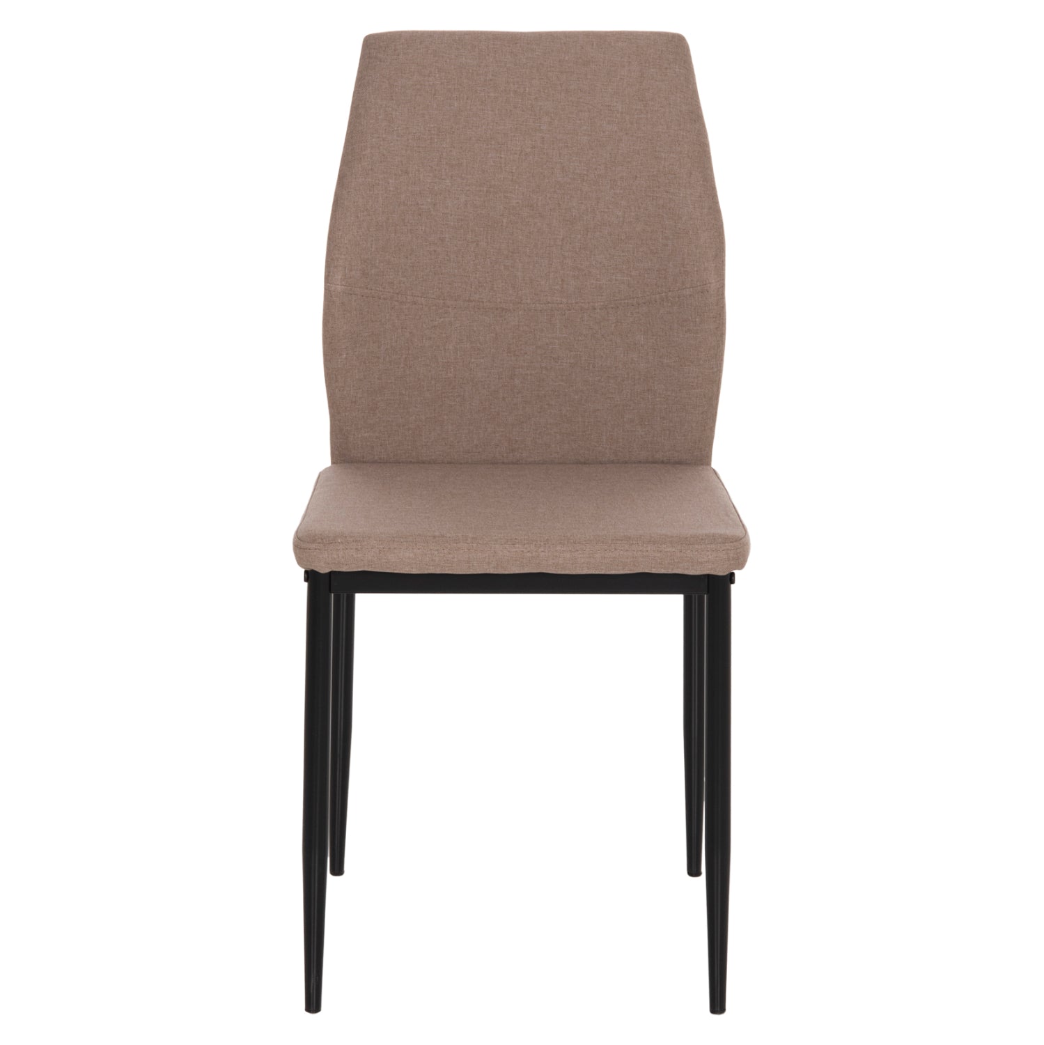 DINING SET 5PCS DIAZ HM10867.04 TABLE & DINING CHAIRS WITH BEIGE FABRIC