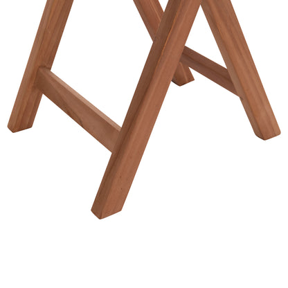 OUTDOOR DINING SET 3PCS FOLDABLE HEIDEL HM10921 TEAK WOOD IN NATURAL