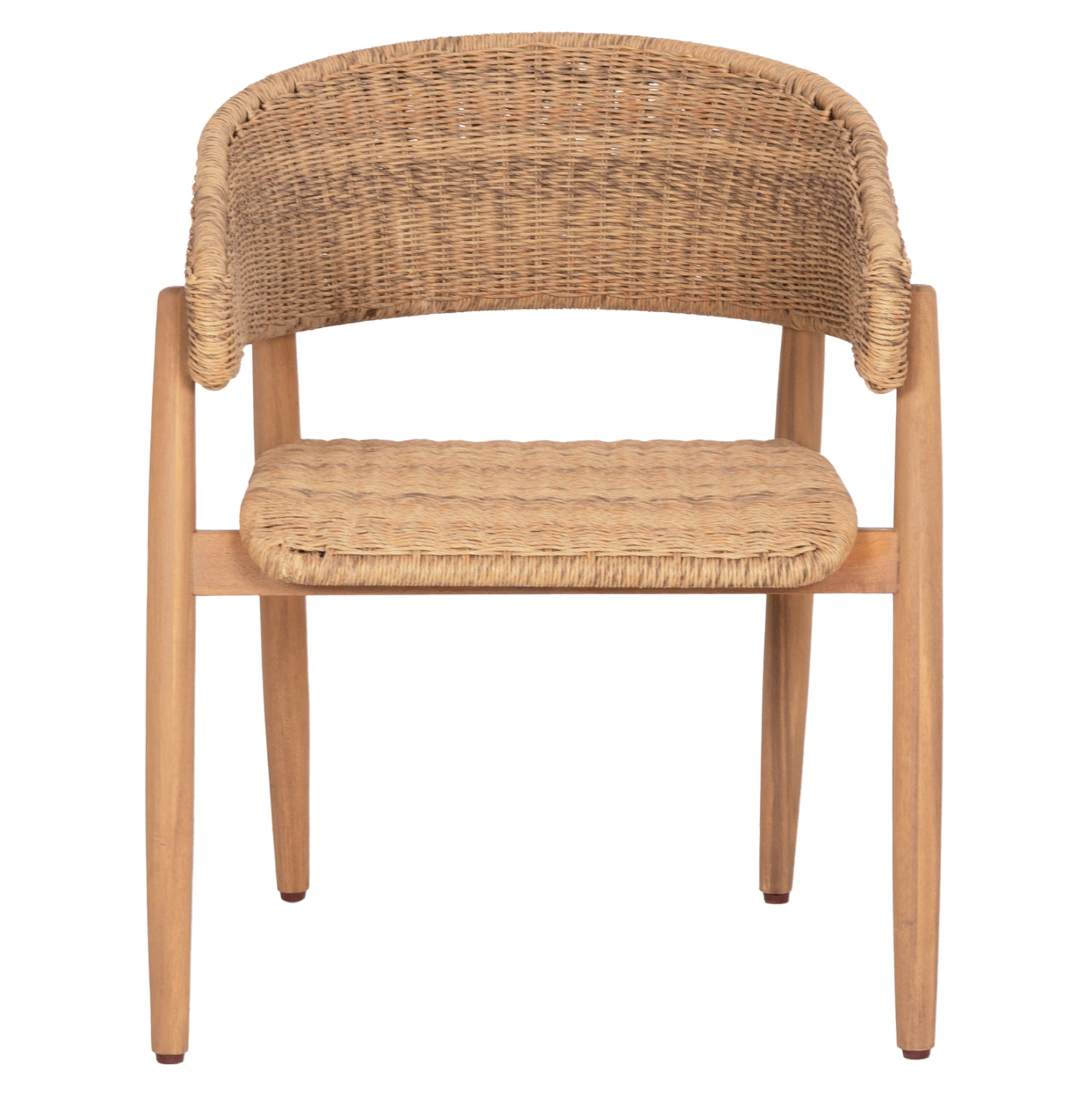 OUTDOOR DINING SET 5PCS PARAISO HM10907 ACACIA WOOD & ROPE IN NATURAL COLORS