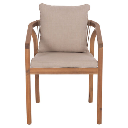 OUTDOOR DINING SET 7PCS CONTREL HM10899.01 ACACIA WOOD IN NATURAL--CUSHIONS IN BEIGE