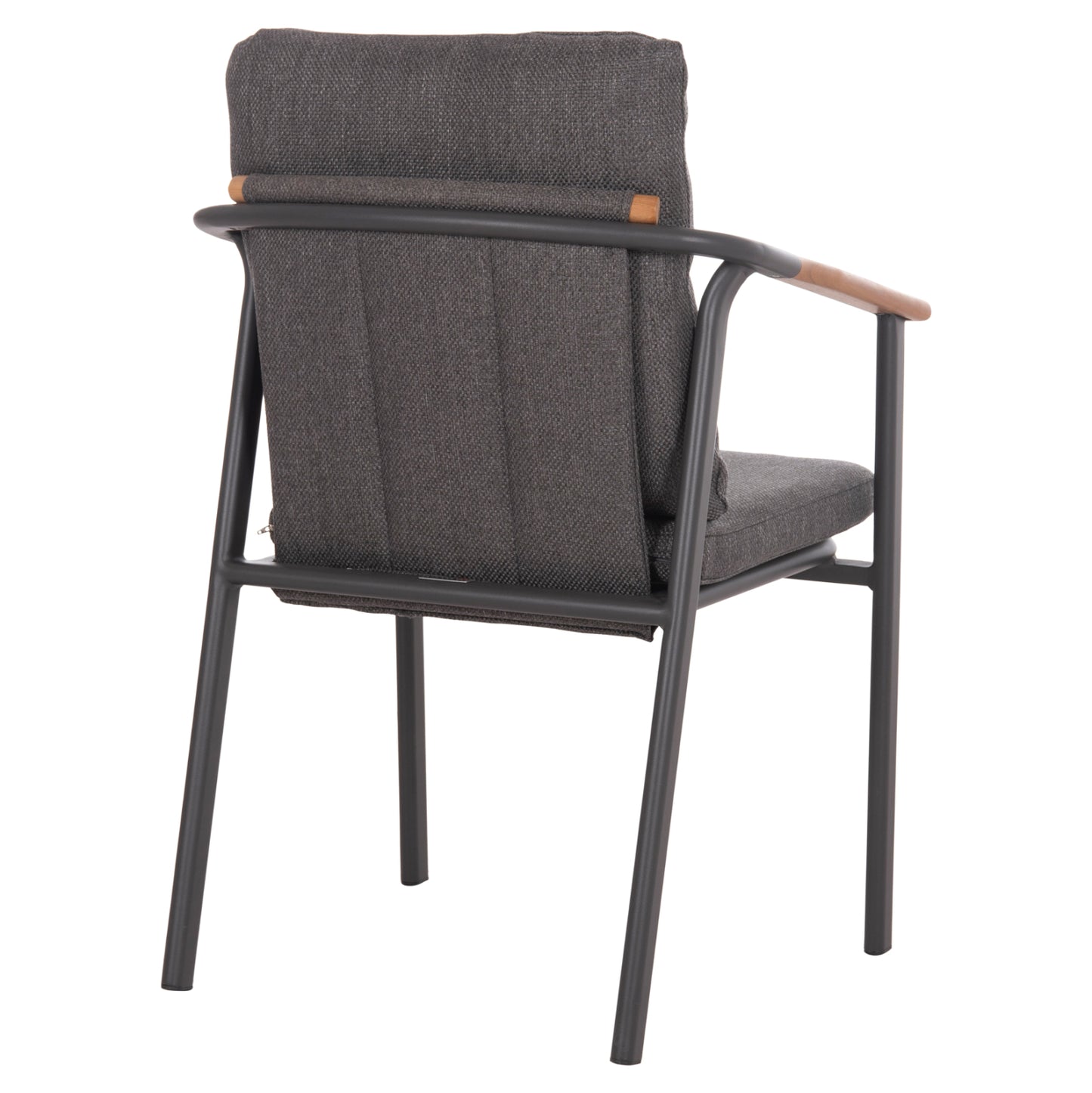 OUTDOOR DINING SET 7PCS SENTI HM10908.01 ALUMINUM & OLEFIN CUSHION COVERS---GREY