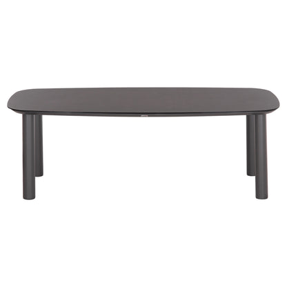 OUTDOOR DINING SET 7PCS SENTI HM10908.01 ALUMINUM & OLEFIN CUSHION COVERS---GREY