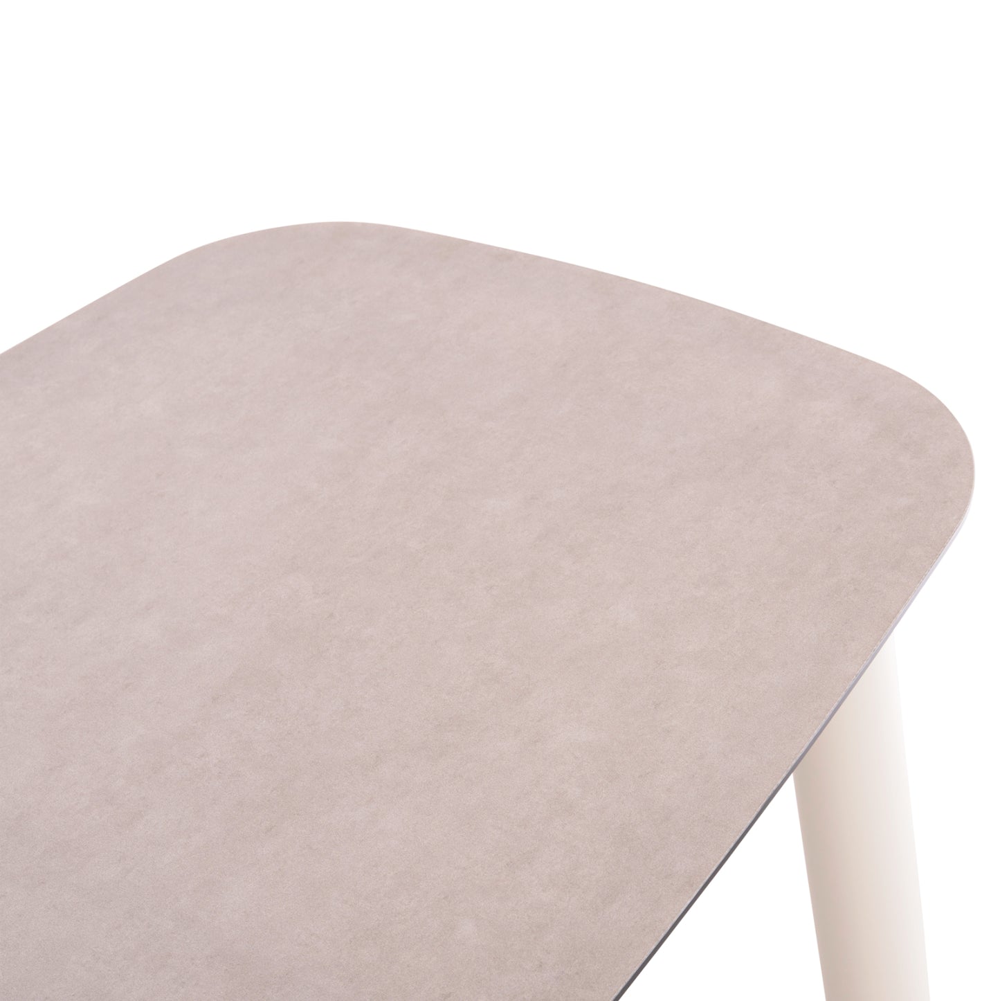 OUTDOOR DINING SET 7PCS SHANKS HM10909.02 ALUMINUM IN CREAM WHITE-BEIGE OLEFIN CUSHION COVERS