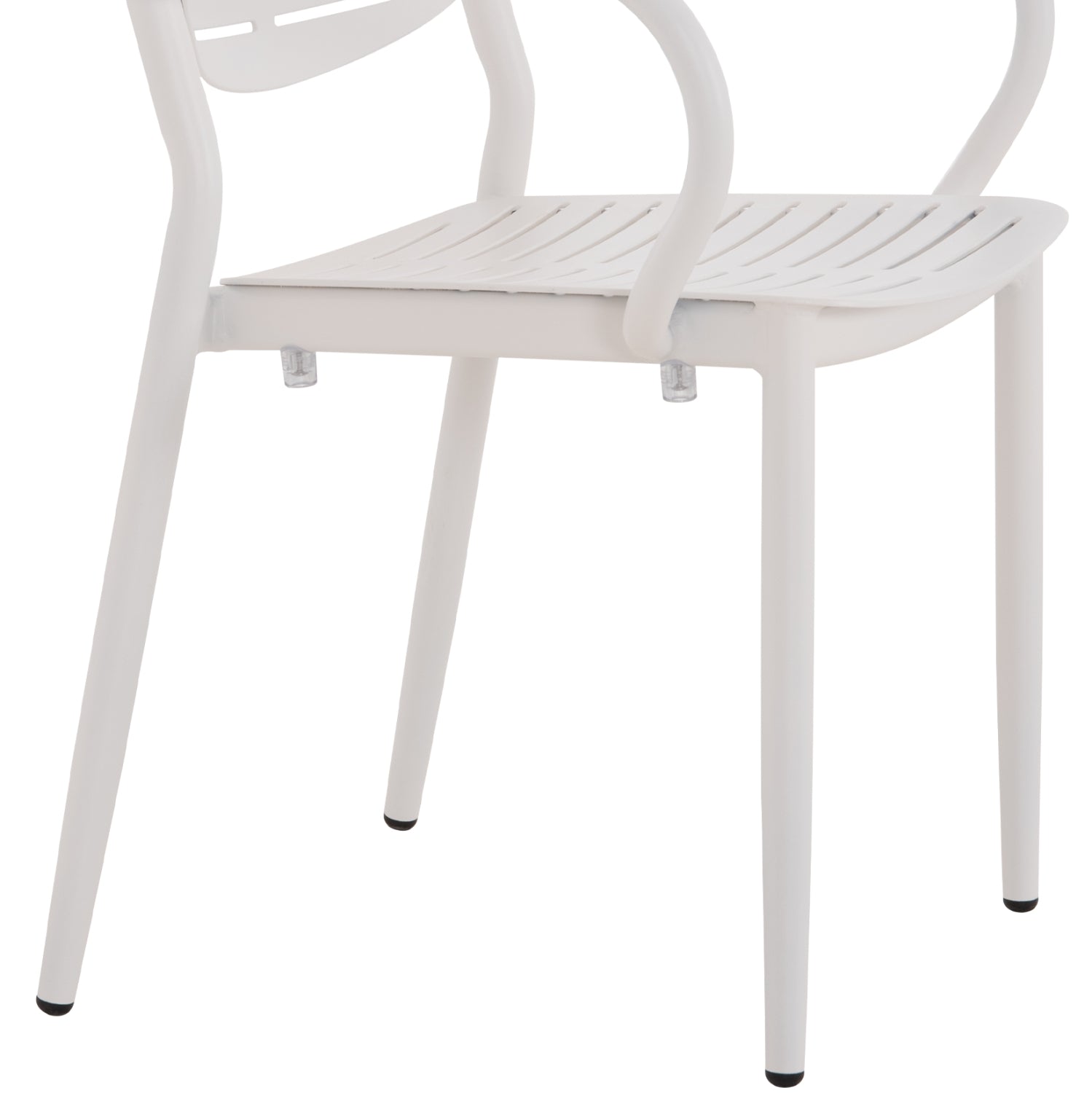 OUTDOOR DINING SET 7PCS  HM10999.01 WHITE ALUMINUM-POLYWOOD