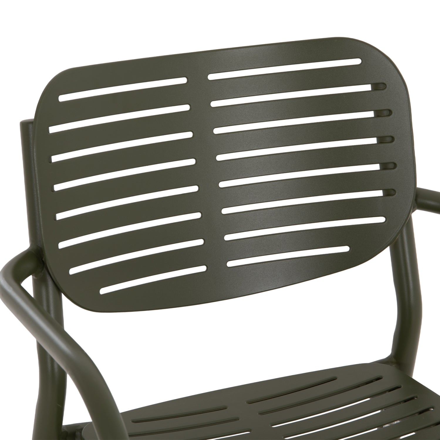 OUTDOOR DINING SET 7PCS HILLIARD HM10999.07 OLIVE GREEN ALUMINUM-POLYWOOD