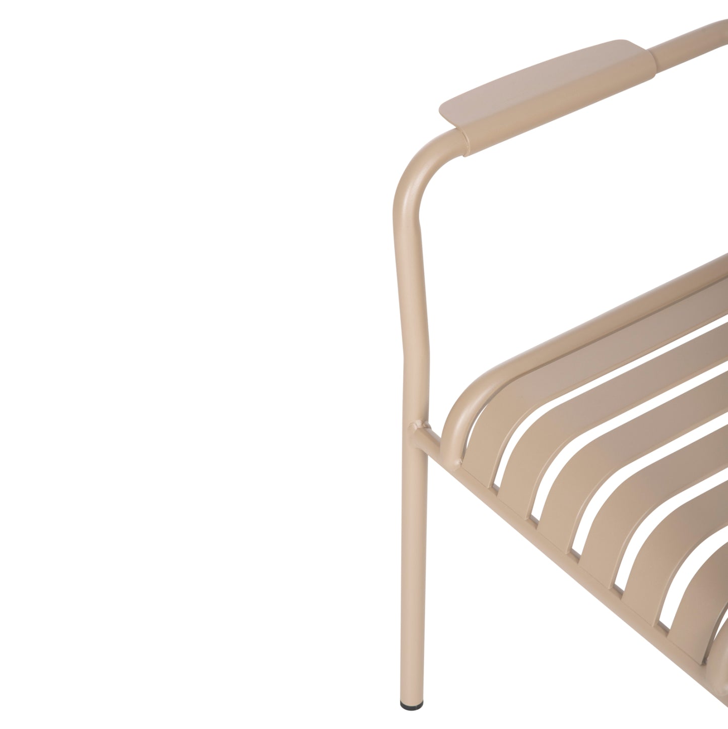 OUTDOOR DINING SET 7PCS KRUM HM21158 ALUMINUM IN CHAMPAGNE COLOR