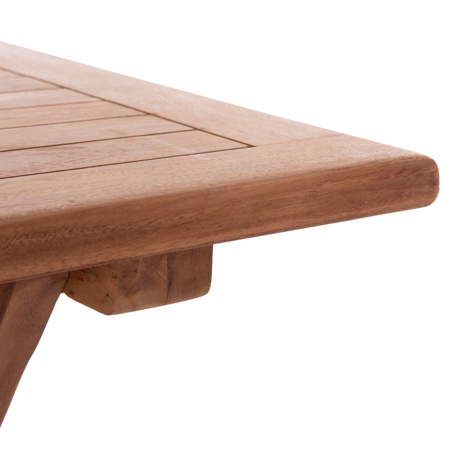 OUTDOOR DINING SET 4PCS FOLDABLE ERIS HM10920 TEAK WOOD IN NATURAL