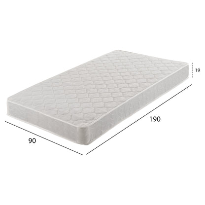BEDROOM SET WITH MATTRESS 4PCS HM11212 SONAMA/WHITE