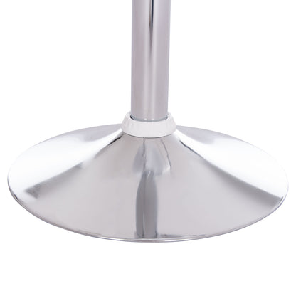BAR STOOL SWIVEL DAISY HM200.22 ABS IN WHITE--SUSPENSION 44x38x85Hcm.