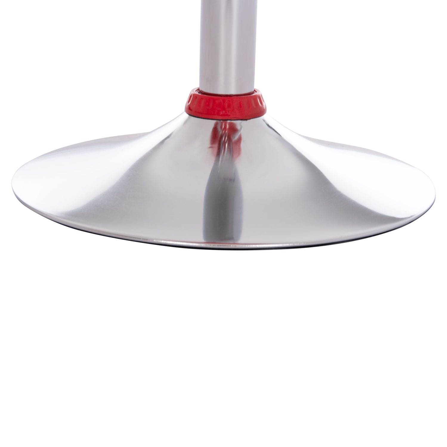 BAR STOOL SWIVEL DAISY HM200.24 ABS IN RED--SUSPENSION 44x38x85Hcm.