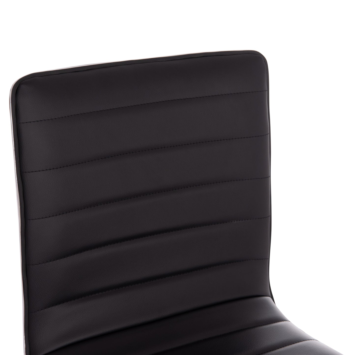 BAR STOOL SWIVEL NEXUS HM209.21 SUSPENSION & BLACK PU 43x47x116Hcm.