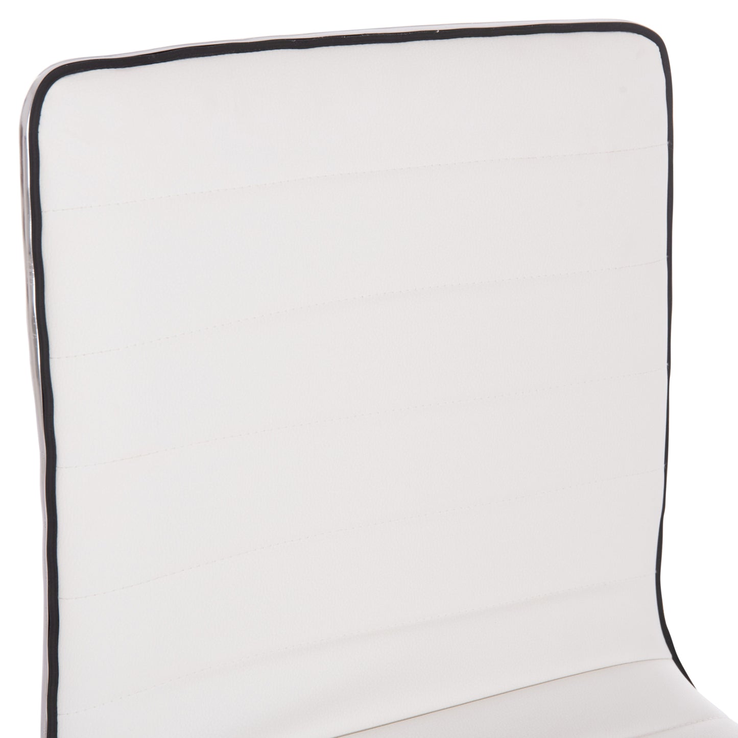 BAR STOOL SWIVEL NEXUS HM209.22 SUSPENSION & WHITE PU 43x47x116Hcm.