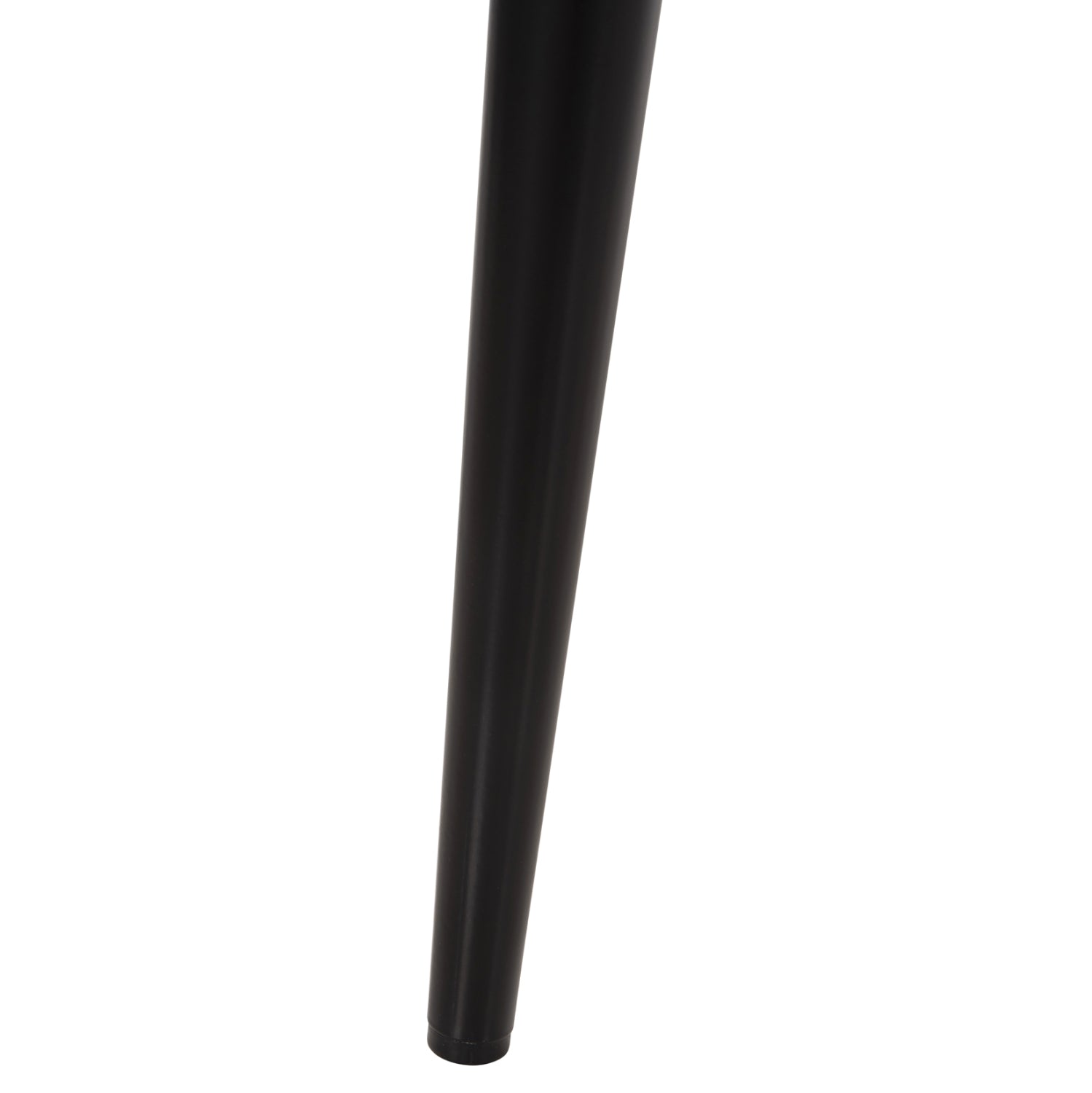 BAR STOOL HIGH SEAT VANESSA HM8459.12 BLACK PP & BLACK METAL LEGS 47x48,5x107Hcm.