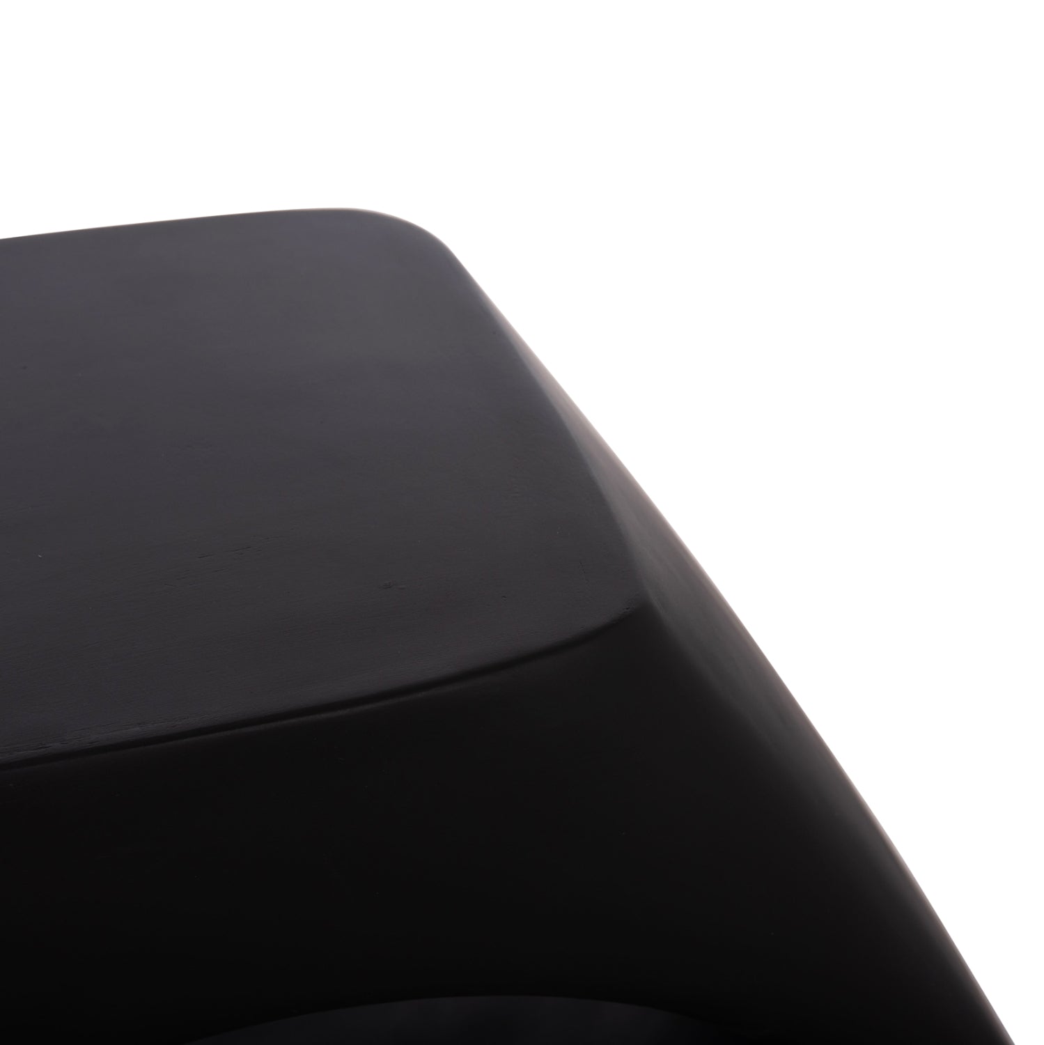 STOOL LANS HM4691.01 FIBER CEMENT IN BLACK--58x28x45.5Hcm.