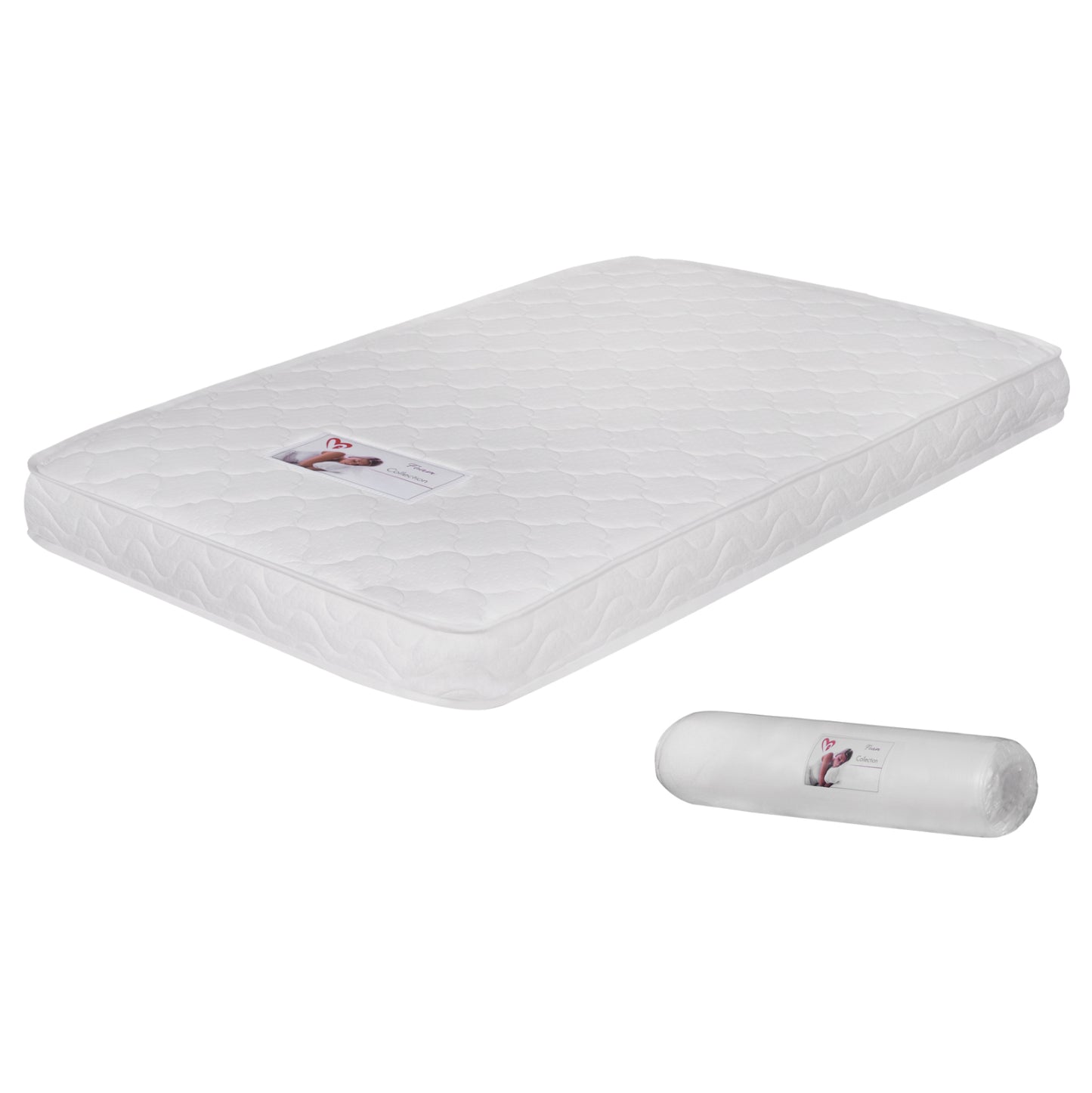 Mattress with Foam 150x200x15H-- HM374.05 (Roll Packing)