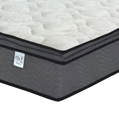 MATTRESS POCKET SPRINGS WITH PILLOW-TOP HΜ329.06 EXTRA-DOUBLE 160Χ200 CM SINGLE-SIDED, ROLL PACKING